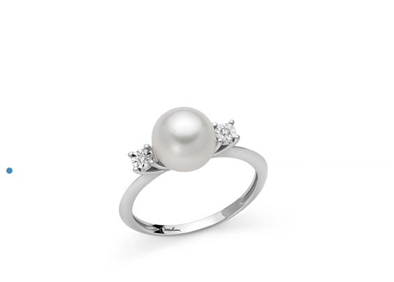 Anello Miluna Donna in Oro Perla PLI1663 - PLI1663